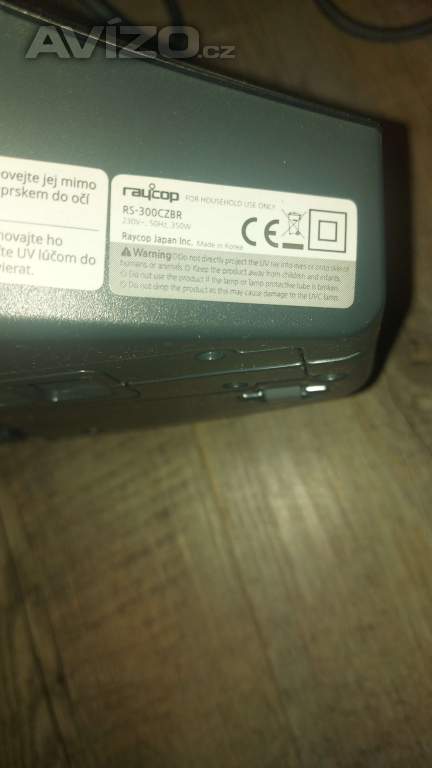 Foto inzerátu UV antibakteriální vysavač Raycop RS-300 se stojanem 