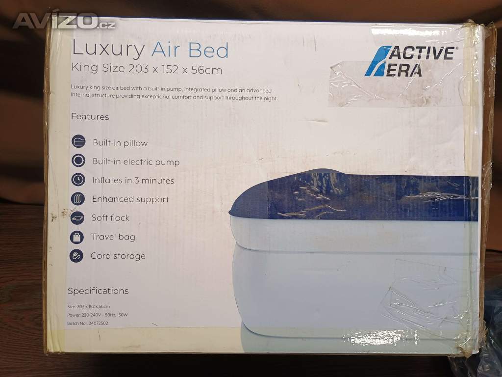 Foto inzerátu 150 - luxury Air Bed - samonafukovací dvojpostel