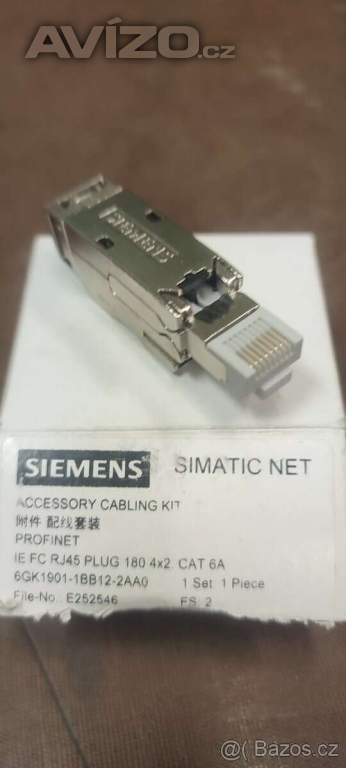 Foto inzerátu Elektro - chránič, stykač, jistič, ethernet konektor profi 
