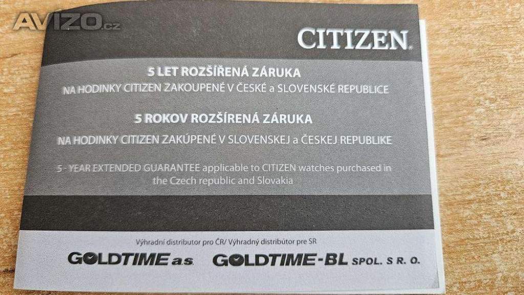 Foto inzerátu Prodám hodinky CITIZEN Watch Worldtime Radio Controlled 