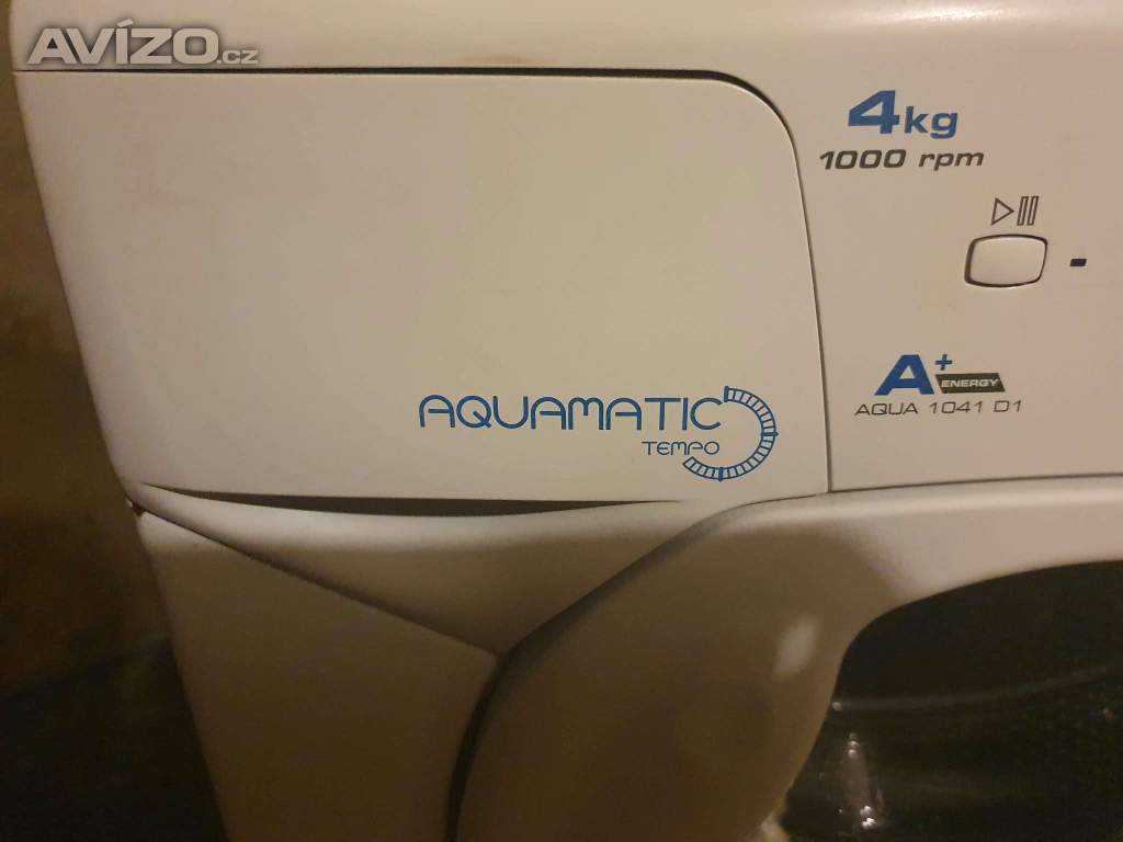 Foto inzerátu PRACKA CANDY AQUAMATIC,BOCNI PLNENI,4KG,PLNE FUNKCNI,1000 OT