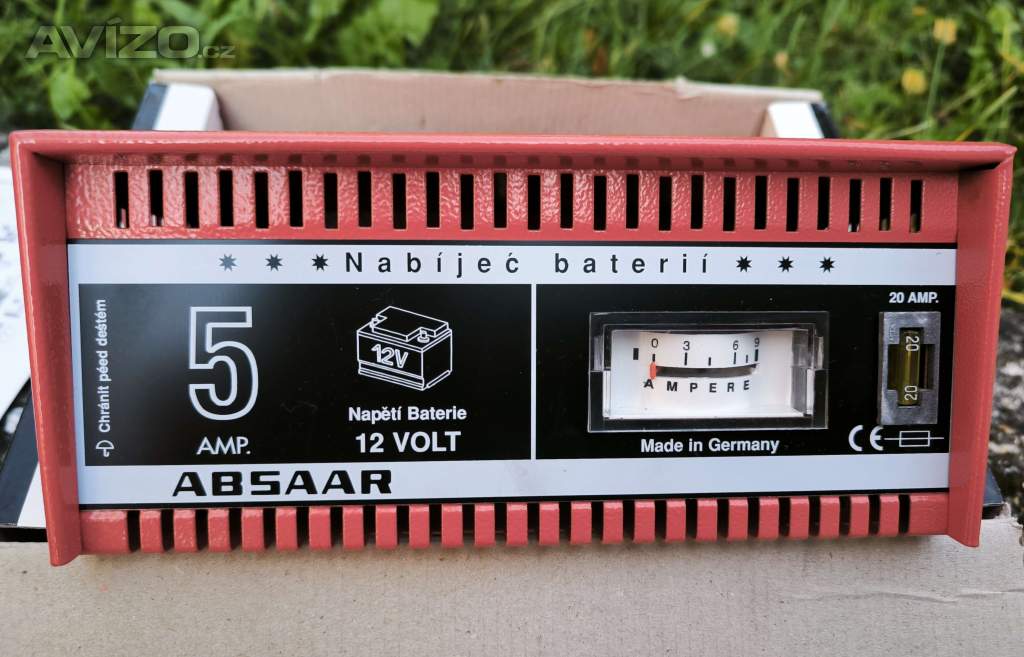 Foto inzerátu Nabíječka autobaterií Absaar 12V