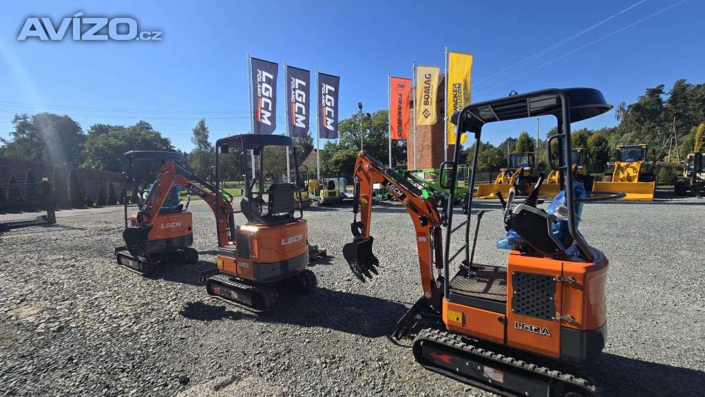 Foto inzerátu Minibagr LGCM LG12A 1,1 t Kubota +3 lžíce 20/40/80