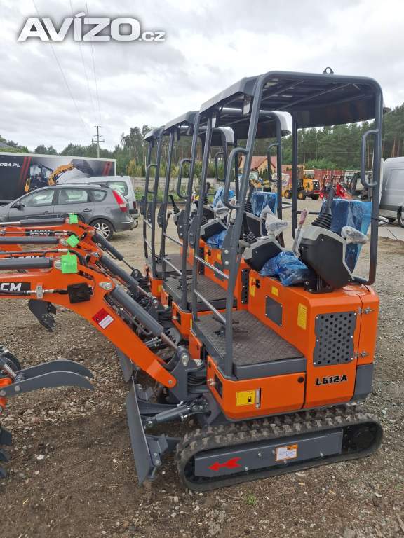 Foto inzerátu Minibagr LGCM LG12A 1,1 t Kubota +3 lžíce 20/40/80