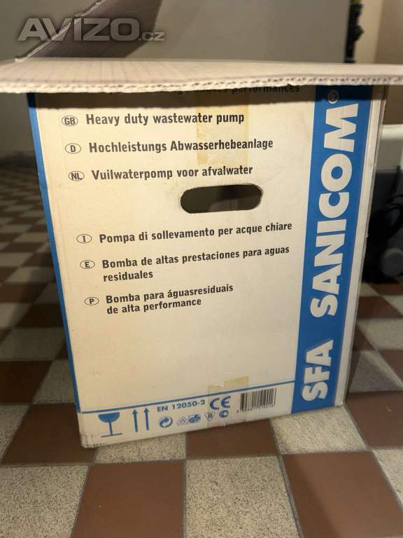 Foto inzerátu SFA SANICOM – nové přečerpávací čerpadlo, nepoužité