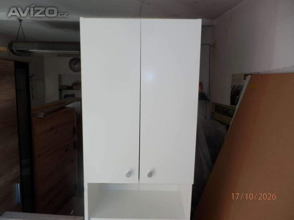 Foto inzerátu Nová Bílá velká Skříňka do Koupelny 195x50x29