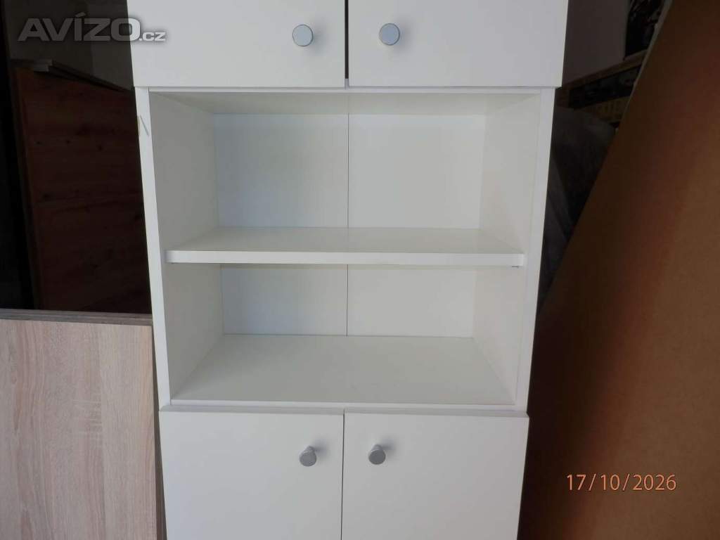 Foto inzerátu Nová Bílá velká Skříňka do Koupelny 195x50x29
