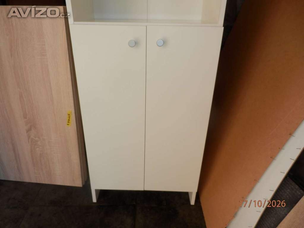 Foto inzerátu Nová Bílá velká Skříňka do Koupelny 195x50x29