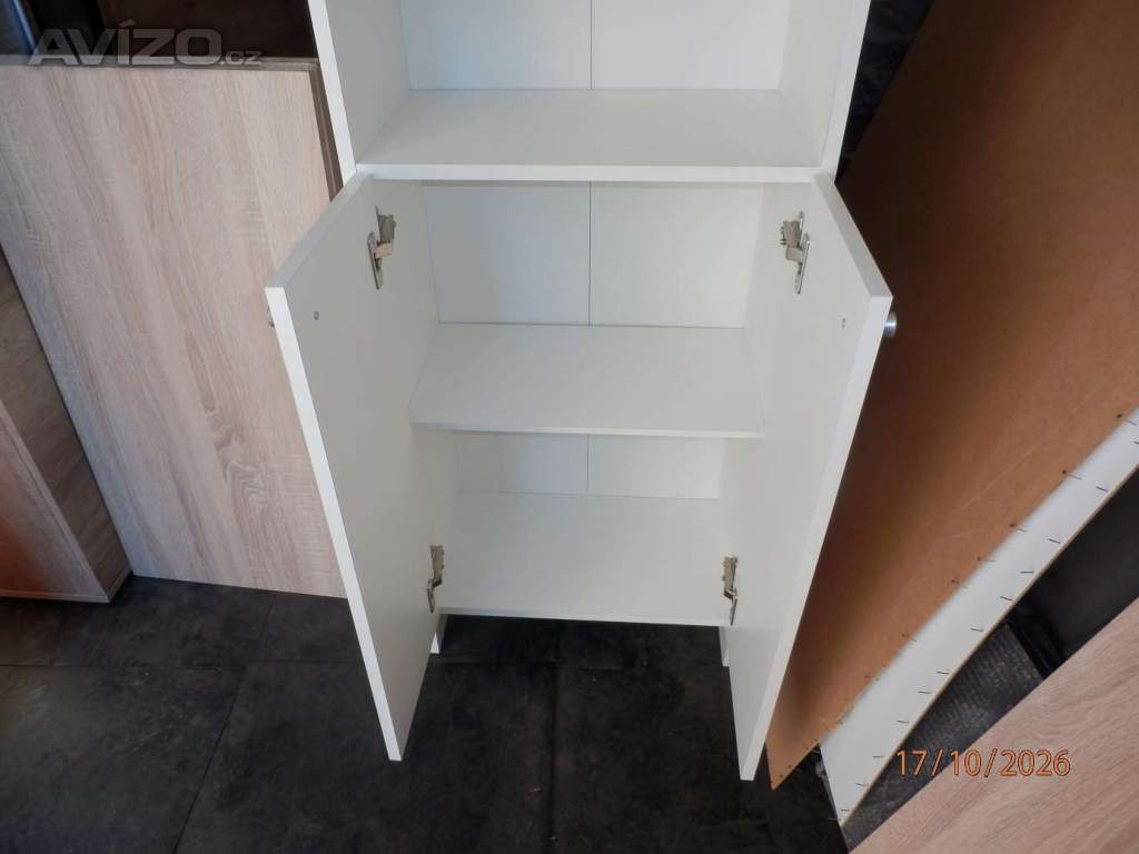Foto inzerátu Nová Bílá velká Skříňka do Koupelny 195x50x29