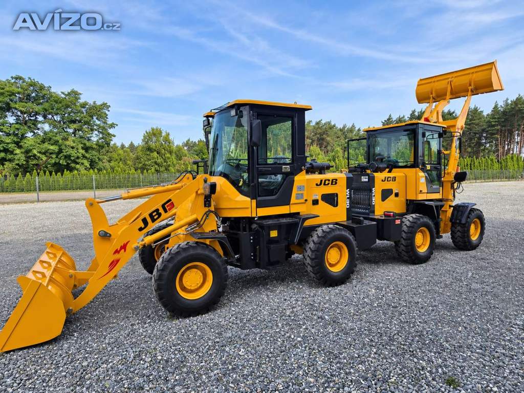 Kolový nakladač JBG WL20 4×4, 45 kW, 1 800 kg