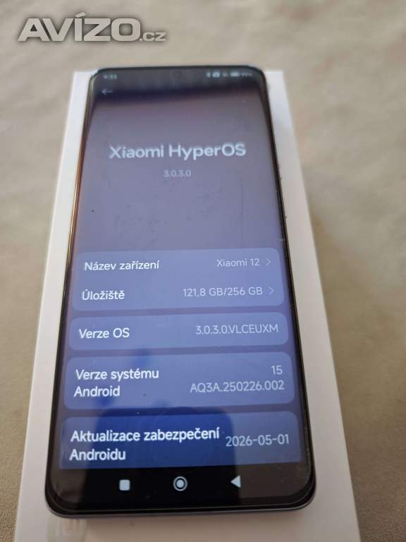 Foto inzerátu Xiaomi 12, 8GB 256GB Blue