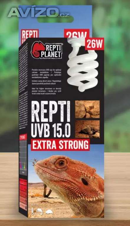 žárovka Repti Planet Repti UVB 15.0 26W