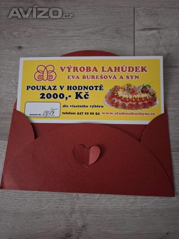 Dárkový poukaz 