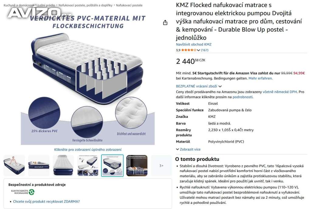 159 - samonafukovací postel s čelem