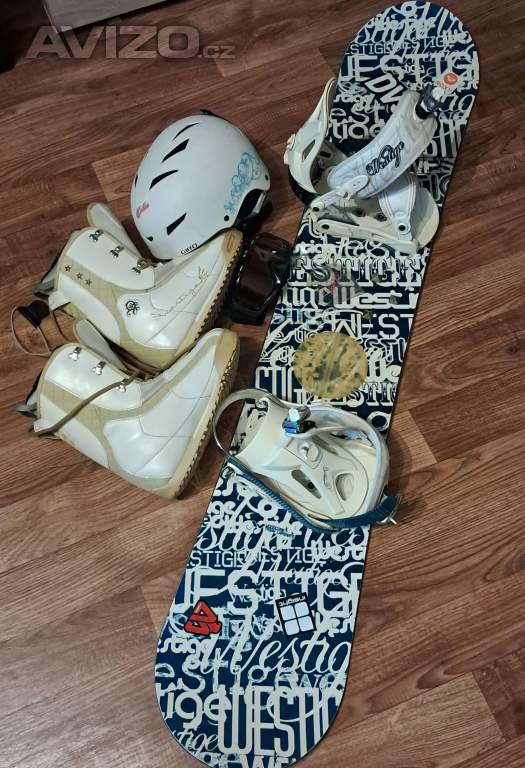 Dámský  snowboard.
