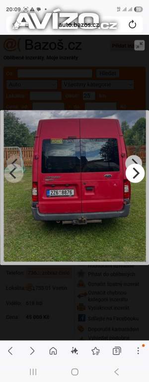 Foto inzerátu Ford tranzit 
