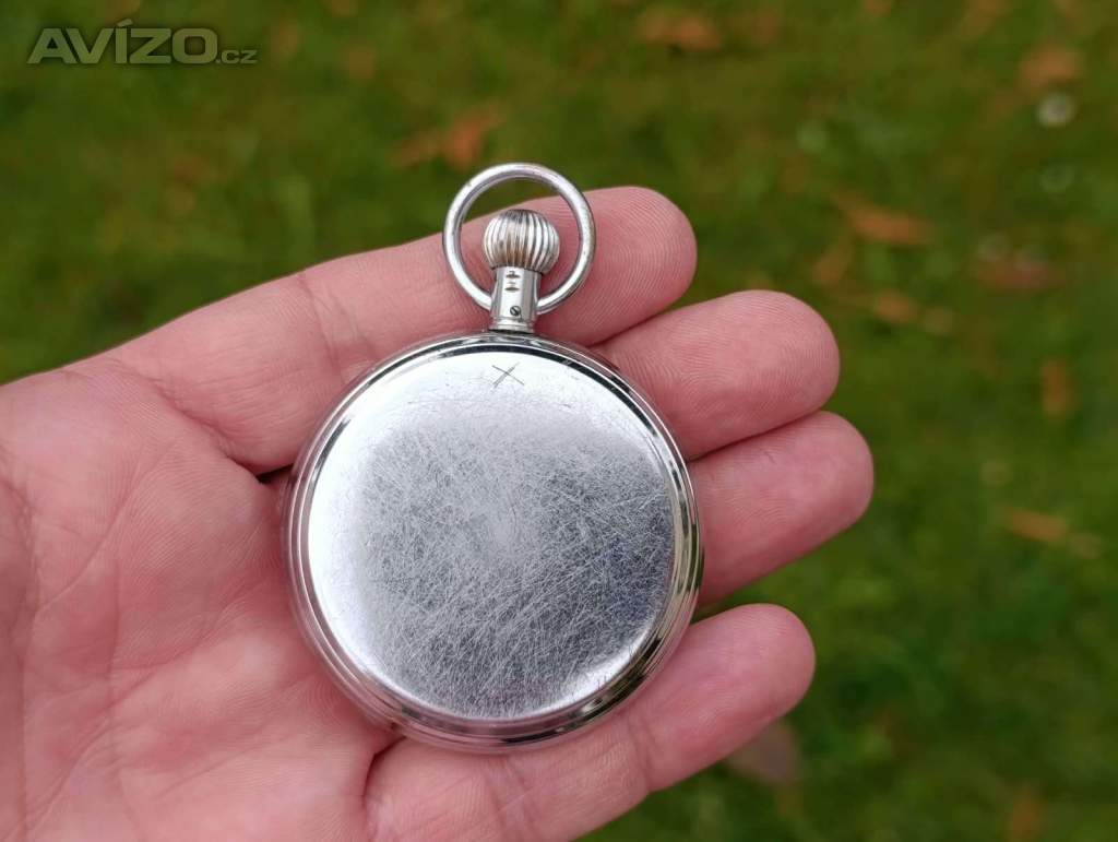 Foto inzerátu Starožitné mechanické stopky Hanhart 52 mm