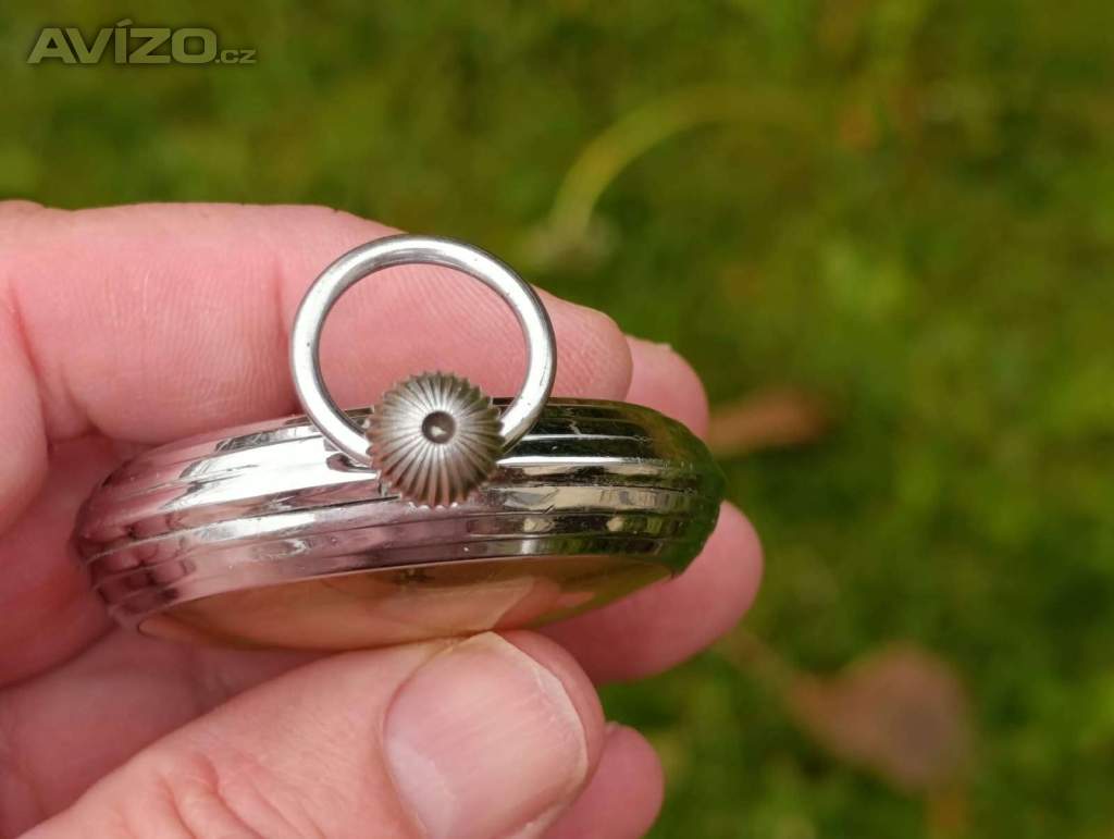 Foto inzerátu Starožitné mechanické stopky Hanhart 52 mm