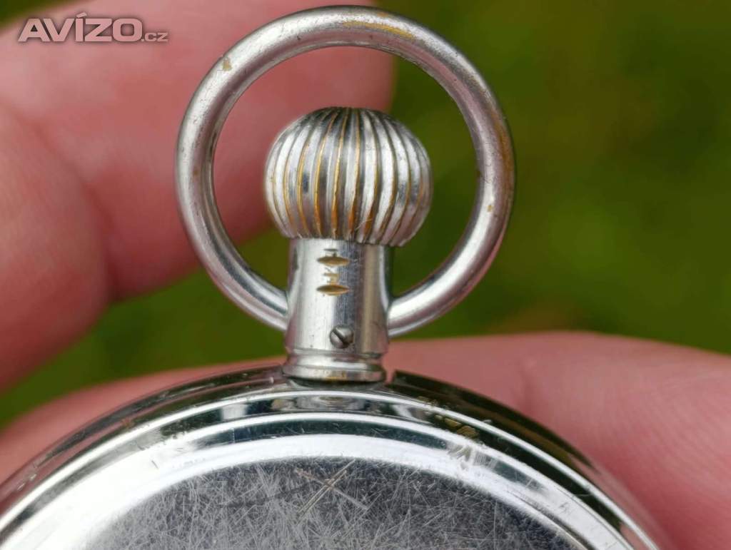 Foto inzerátu Starožitné mechanické stopky Hanhart 52 mm