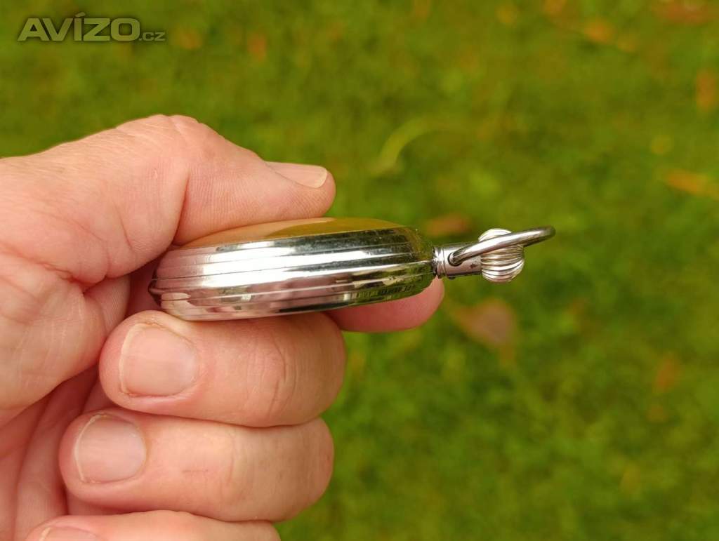 Foto inzerátu Starožitné mechanické stopky Hanhart 52 mm