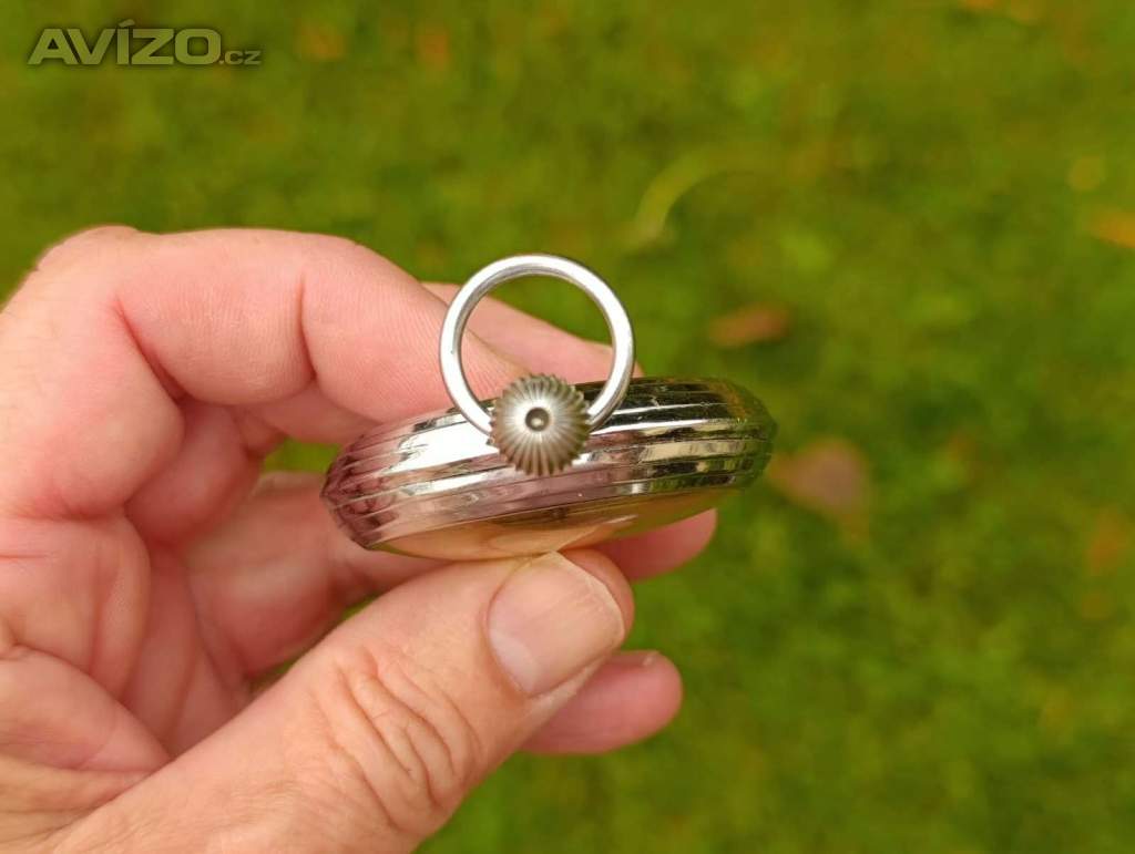 Foto inzerátu Starožitné mechanické stopky Hanhart 52 mm