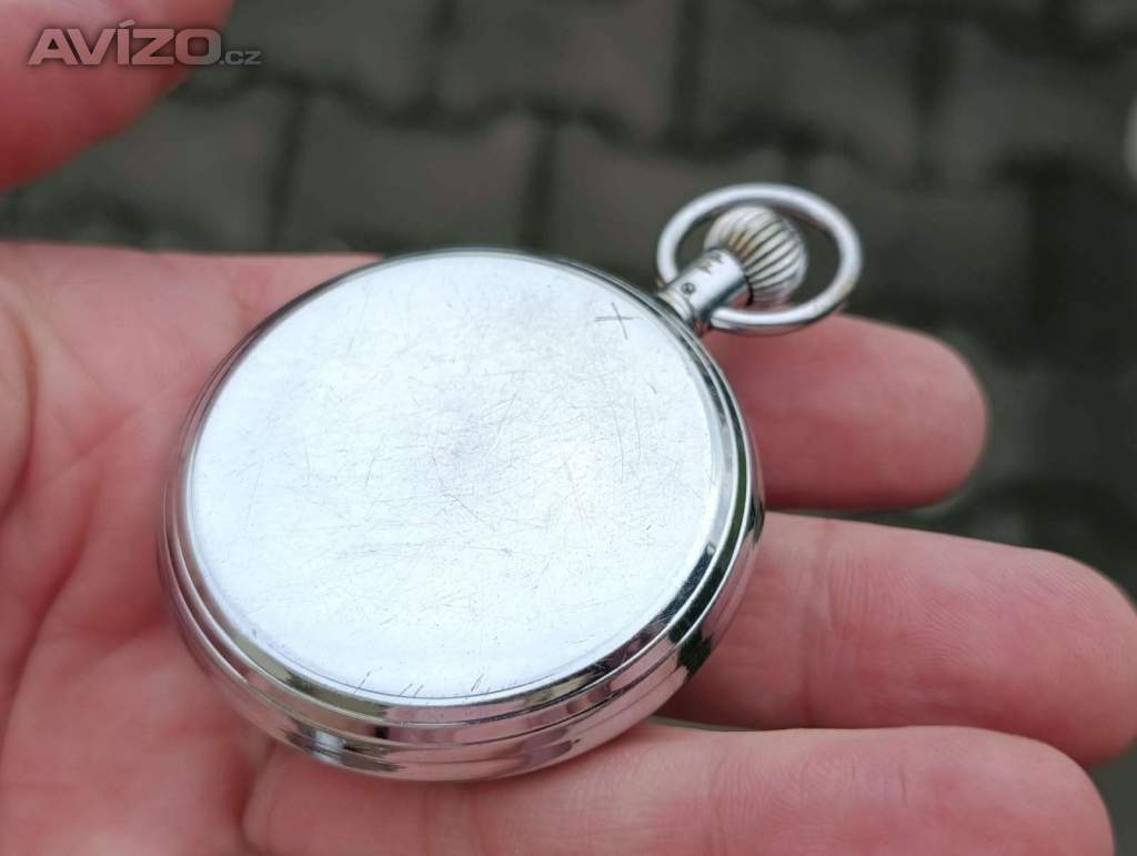 Foto inzerátu Starožitné mechanické stopky Hanhart 52 mm