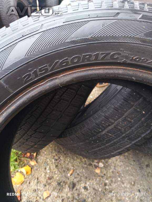 Foto inzerátu Zimní sada pneumatik Hankook 215/60/17C