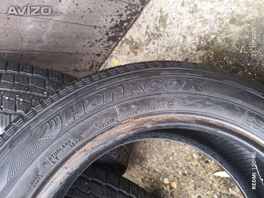 Foto inzerátu Zimní sada pneumatik Hankook 215/60/17C