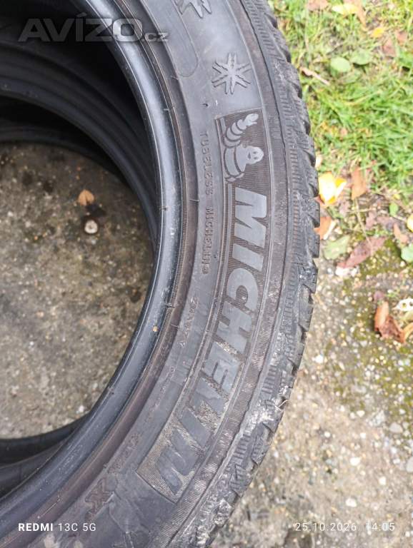 Foto inzerátu 2x zimní pneumatiky Michelin 215/55/17h