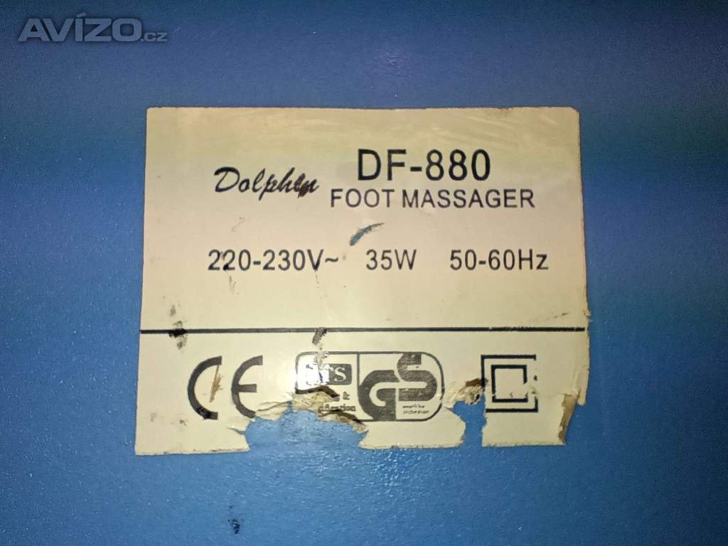 Foto inzerátu 283 - masážní přístroj Chi-Machine Dolphin DF880