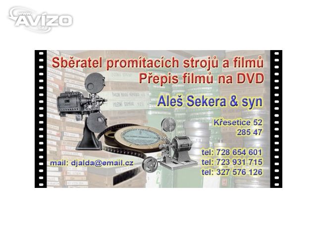 Staré promítačky a filmy