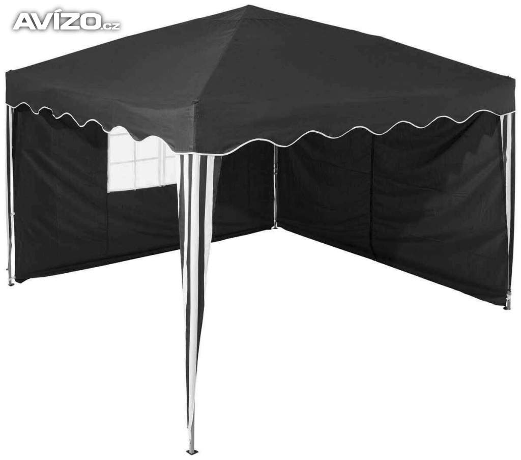 Skládací nůžkový zahradní párty stan 2 bočnice ,nepoužitý , originální balení. 