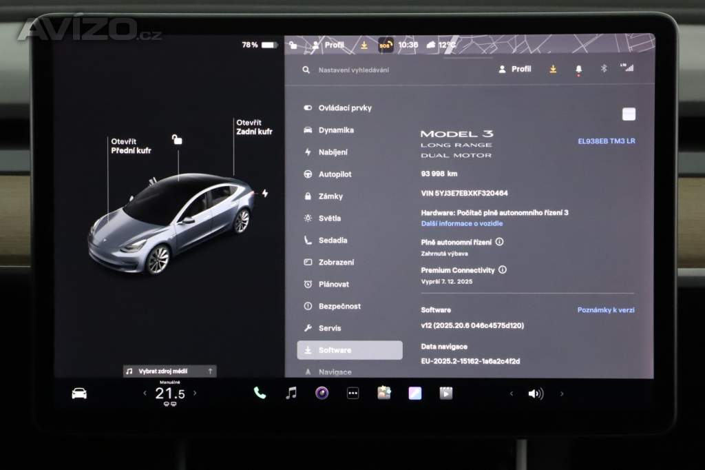 Foto inzerátu Tesla Model 3 Long Range 4WD 78kWh