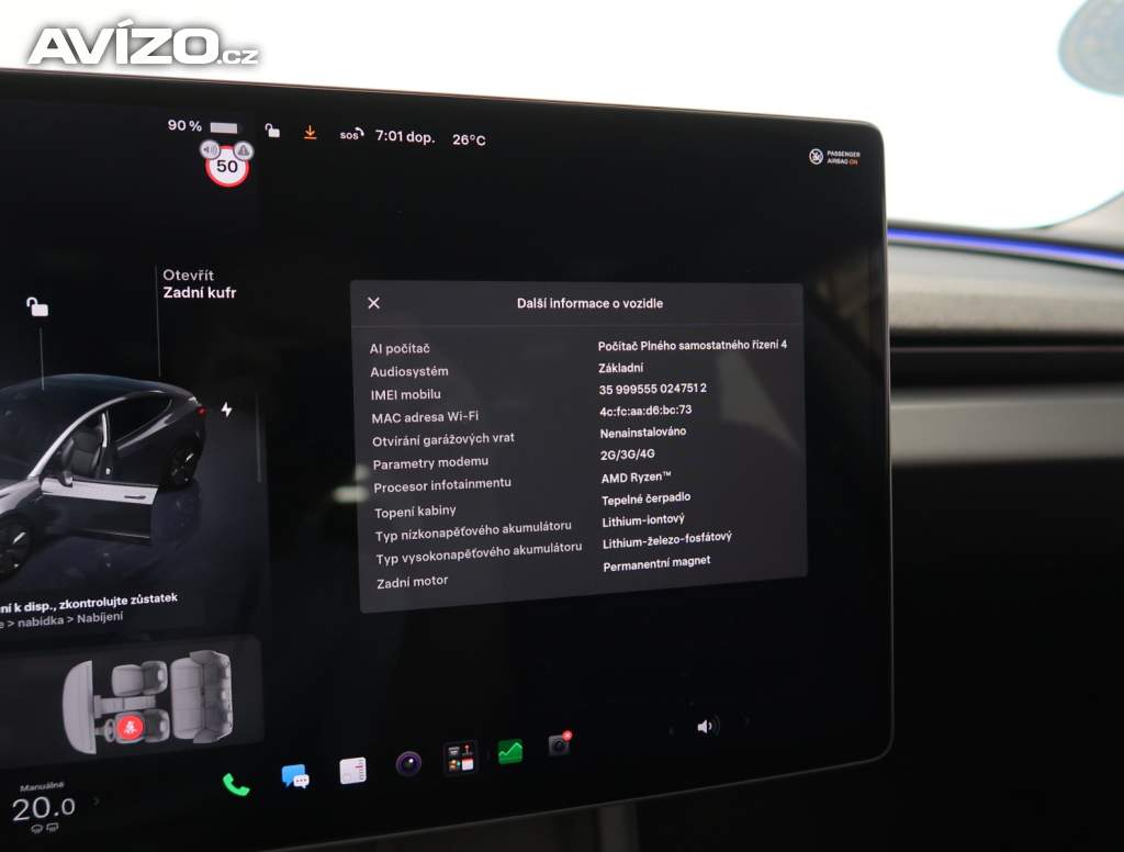 Foto inzerátu Tesla Model 3 Standard Range 60kWh