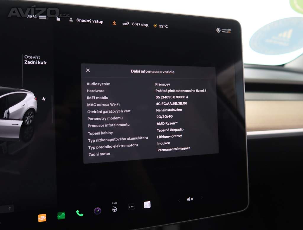 Foto inzerátu Tesla Model Y Long Range AWD 79kWh