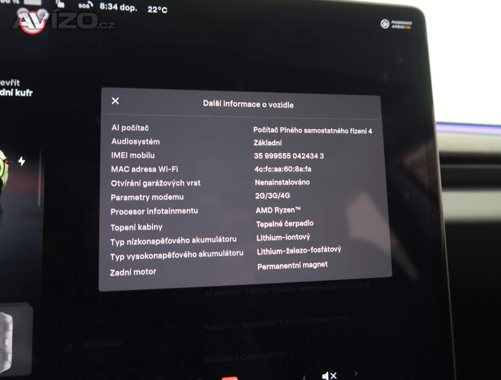 Foto inzerátu Tesla Model 3 Standard Range 60kWh