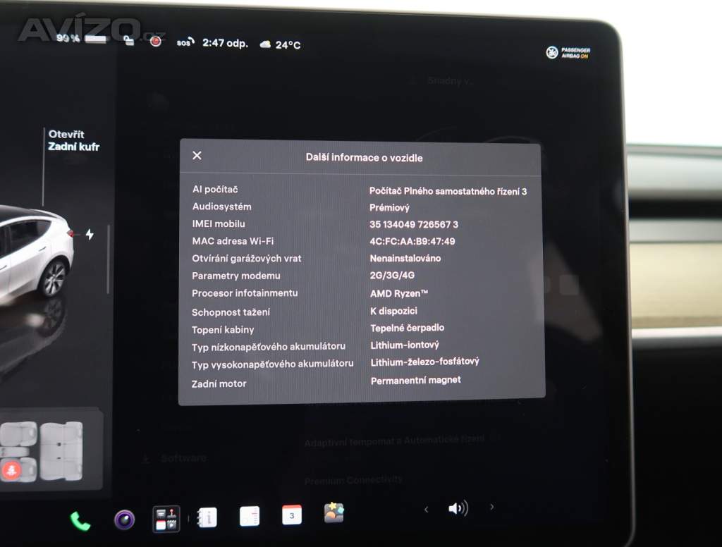 Foto inzerátu Tesla Model Y RWD LFP 60kWh