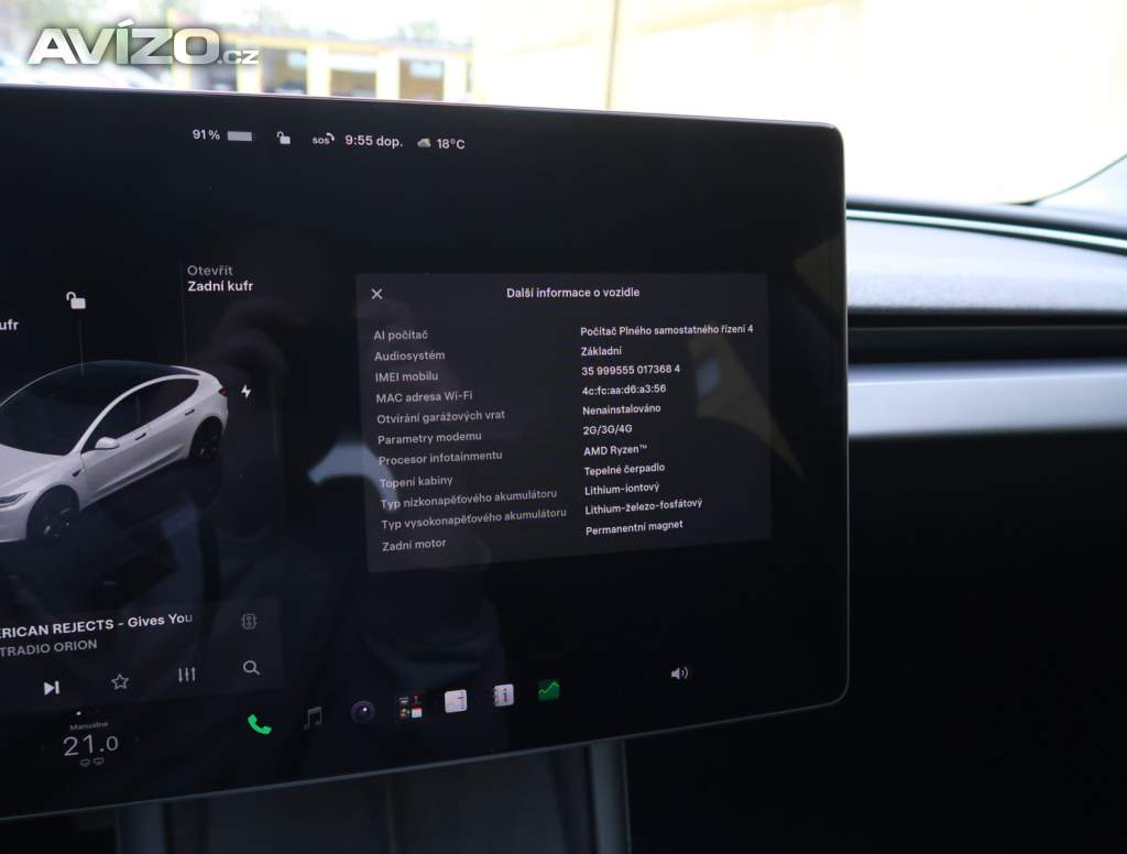 Foto inzerátu Tesla Model 3 Standard Range 60kWh