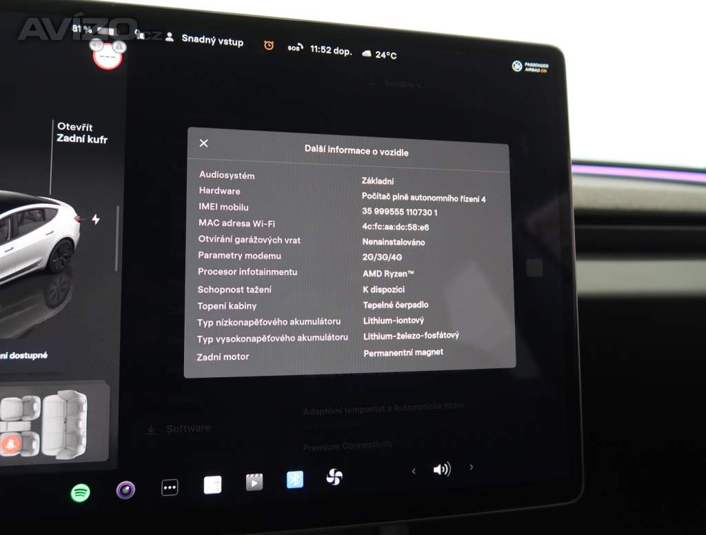 Foto inzerátu Tesla Model 3 Standard Range 60kWh