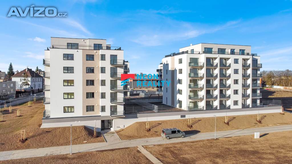 Foto inzerátu Pronájem bytu 2+kk v novostavbě Rezidence Bílá Perla, Opava – ještě neobývaný, moderní a slunný byt