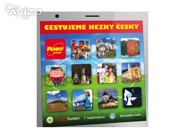 Samolepky Penny - Cestujeme hezky česky