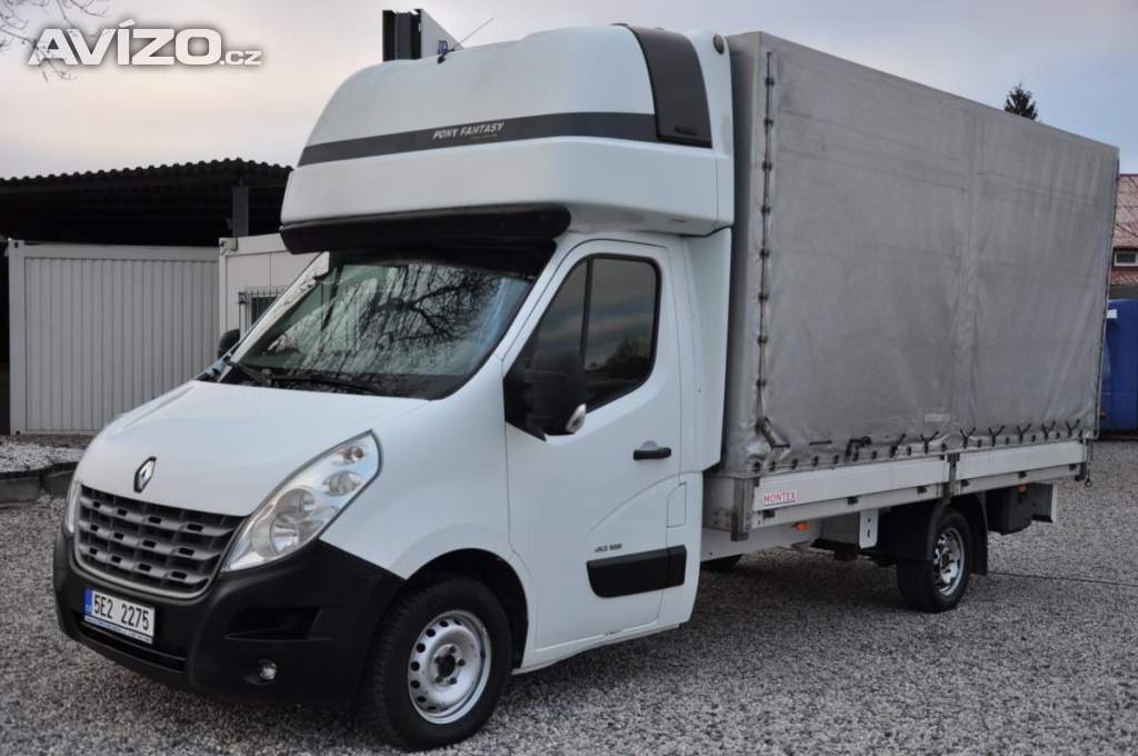 Renault Master 2.3dCi 92kW PLACHTA + SPANÍ
