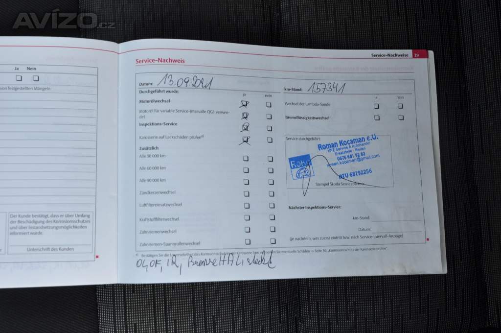 Foto inzerátu Škoda Octavia II 1.4i 59kW Ambition