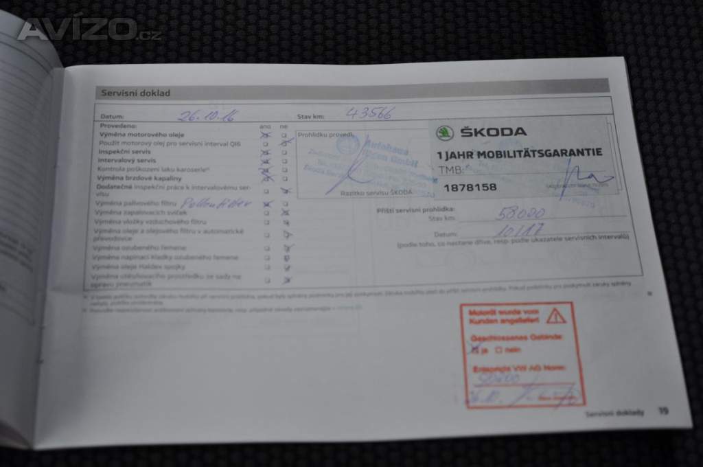 Foto inzerátu Škoda Citigo 1.0i 55kW Elegance