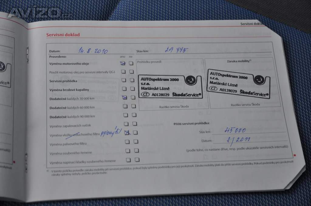 Foto inzerátu Škoda Fabia II 1.2i 44kW