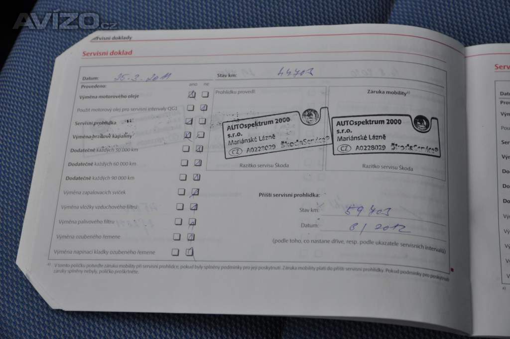 Foto inzerátu Škoda Fabia II 1.2i 44kW