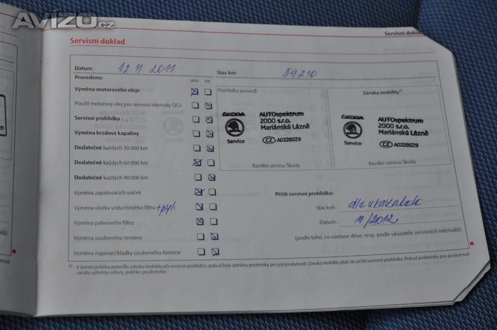 Foto inzerátu Škoda Fabia II 1.2i 44kW