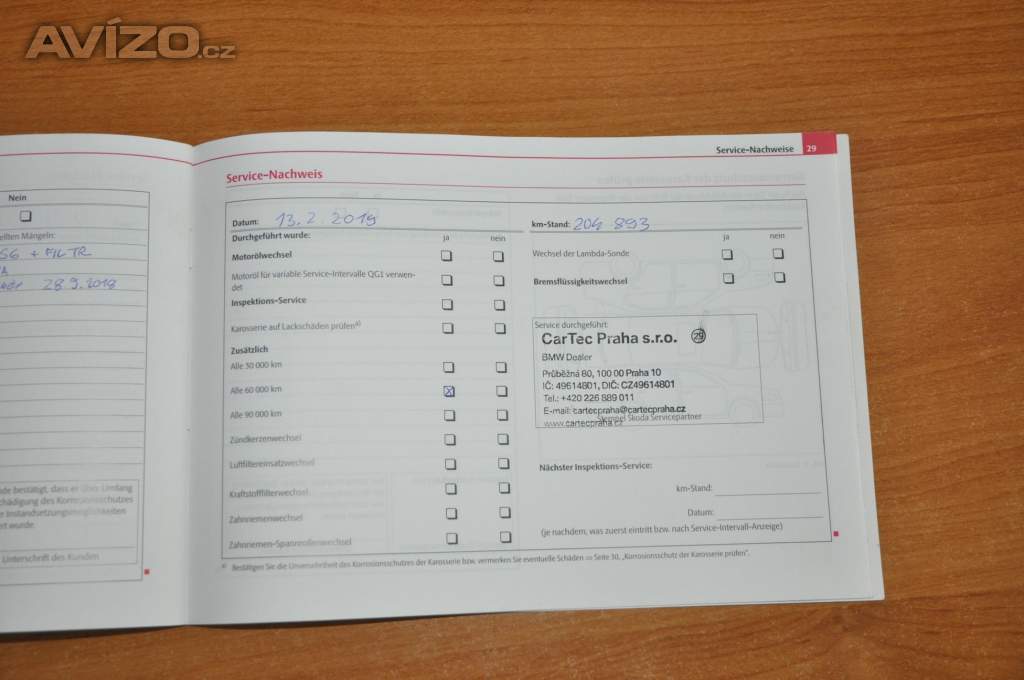 Foto inzerátu Škoda Superb II 2.0TDi 125kW KOMBI Elegance