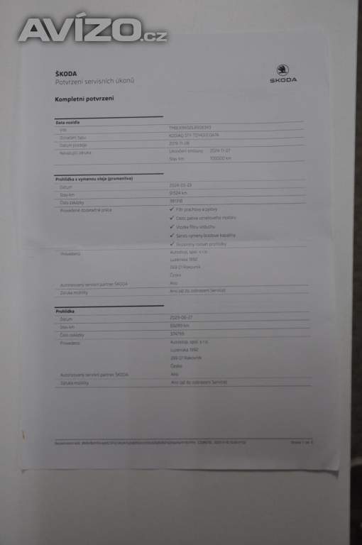 Foto inzerátu Škoda Kodiaq 2.0TDi 140kW 4x4 A/T