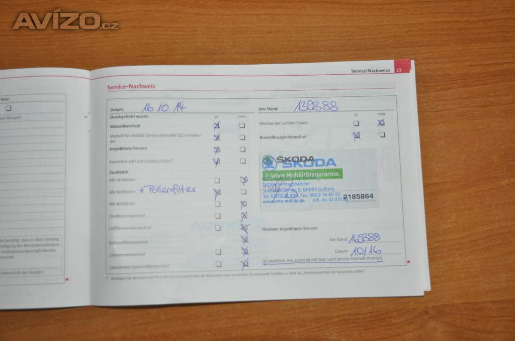 Foto inzerátu Škoda Superb II 2.0TDi 125kW KOMBI Elegance